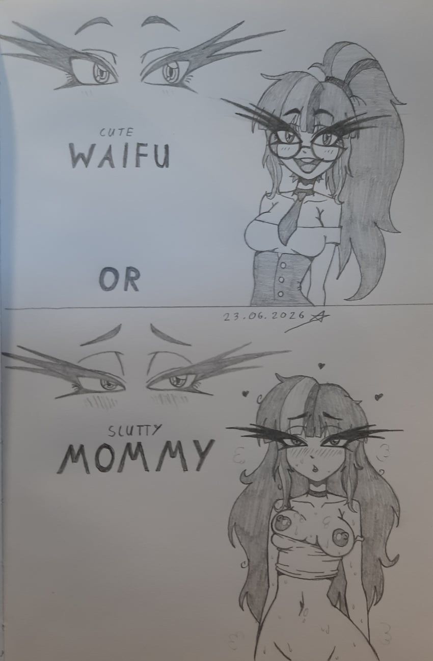 sci-twi, twilight_sparkle_(mlp), my_little_pony, katanis, dark_nipples