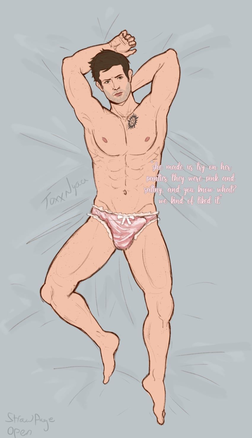 dean_winchester, jensen_ackles, supernatural_(series), toxxnyaa, 1boy