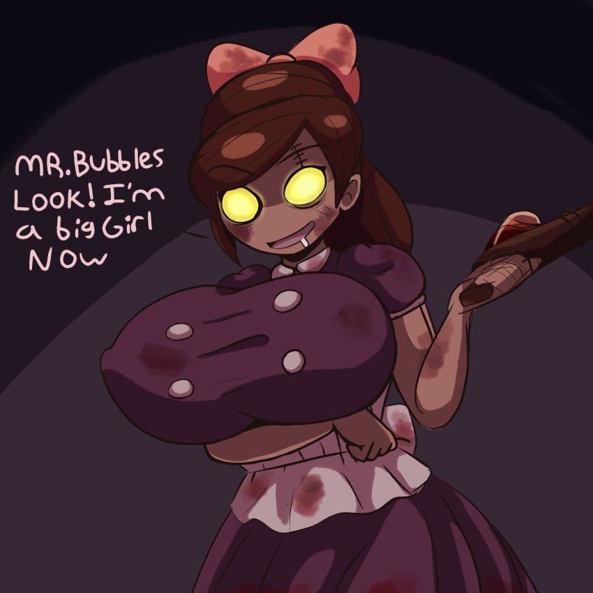 little_sister_(bioshock), bioshock, bioshock_2, iggy-bomb, big_breasts