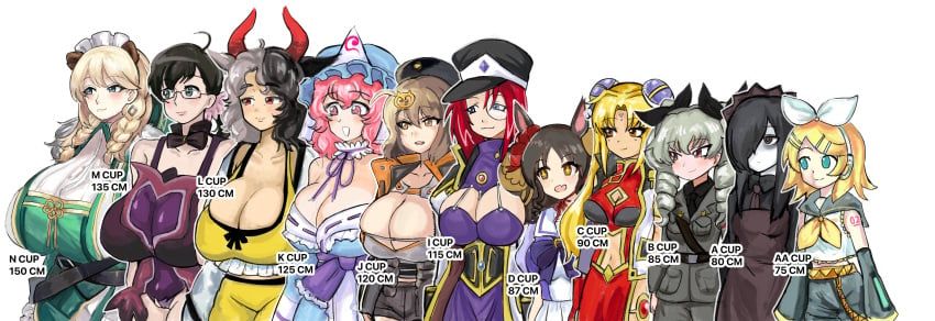 anchovy_(girls_und_panzer), anis_(nikke), cattleya, forte_stollen, frigga_(last_origin)