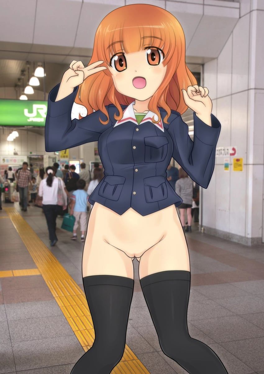 takebe_saori, girls_und_panzer, female