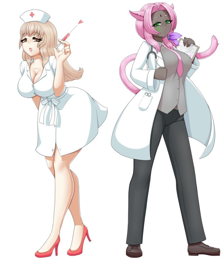 evangeline_(billyblood555), hara_(lupinezinico), oc, bill_e_(billyblood555), lupinezinico_(zinico)