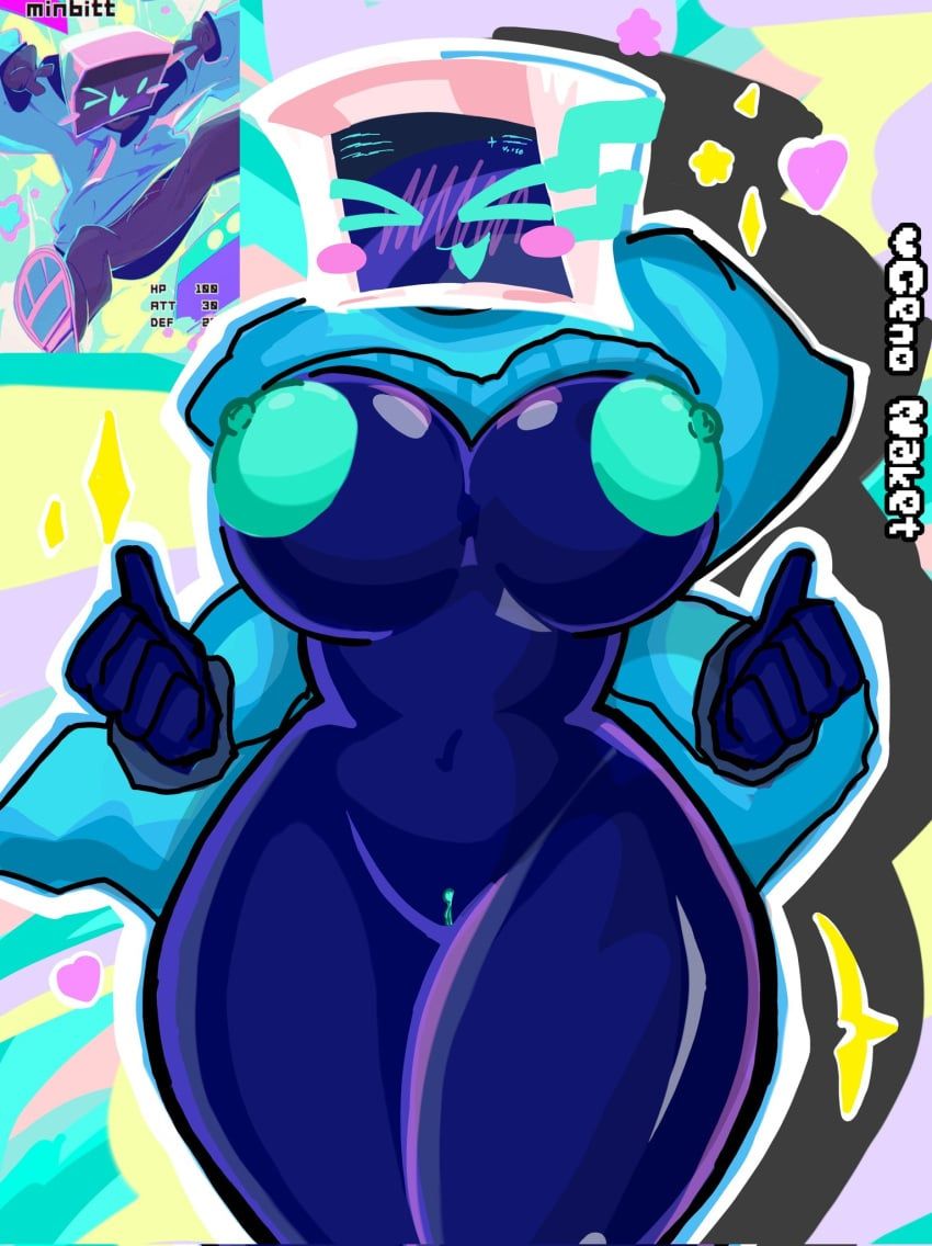 minbitt, youtube, geno_naket, anthro, areolae