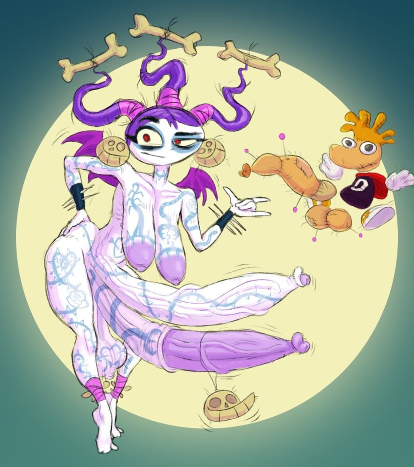 nymph_(rayman), rayman, voodoo_mama_(rayman), rayman_(series), rayman_origins