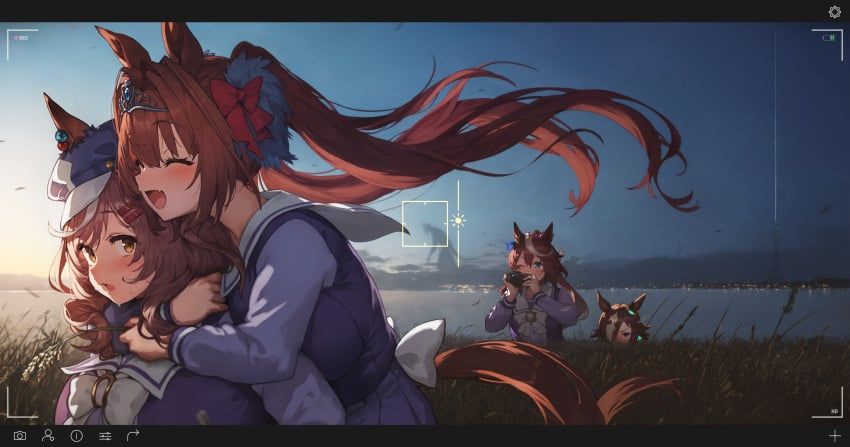 cthulhu, daiwa_scarlet_(umamusume), matikane_tannhauser_(umamusume), tokai_teio_(umamusume), vodka_(umamusume)