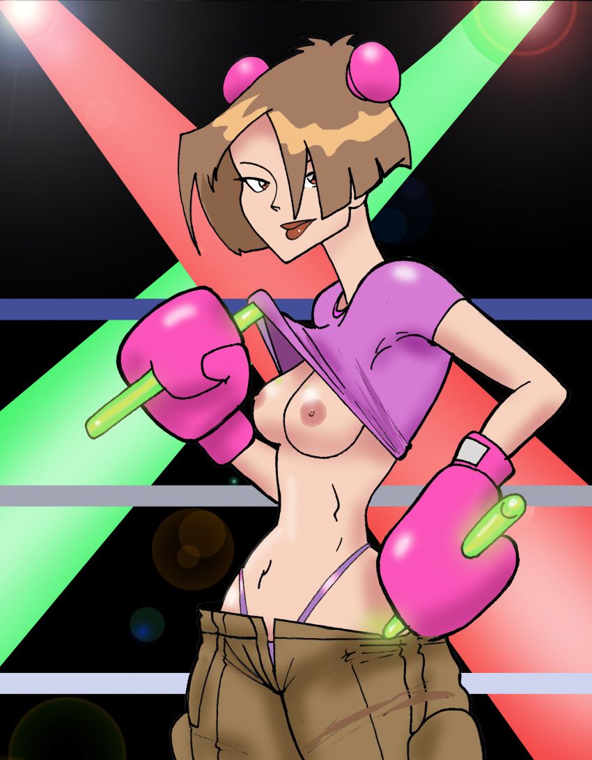 mimi_li, wade_hixton's_counter_punch, inspector97, 1girls, baggy_pants