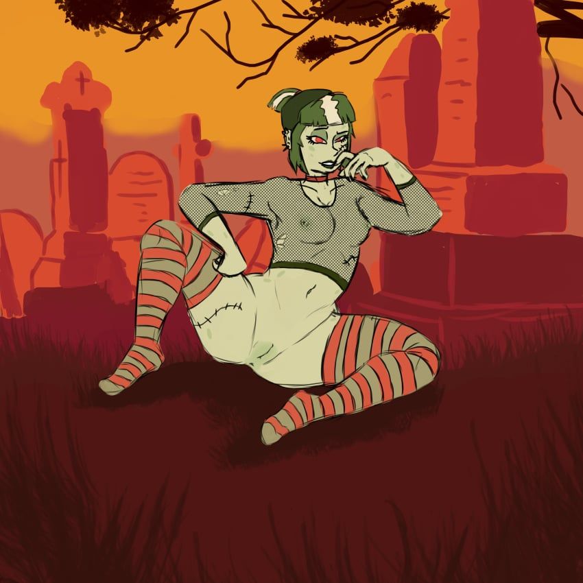 carmella_creeper, general_mills, monster_cereal, ablazemosquit0, 1girls