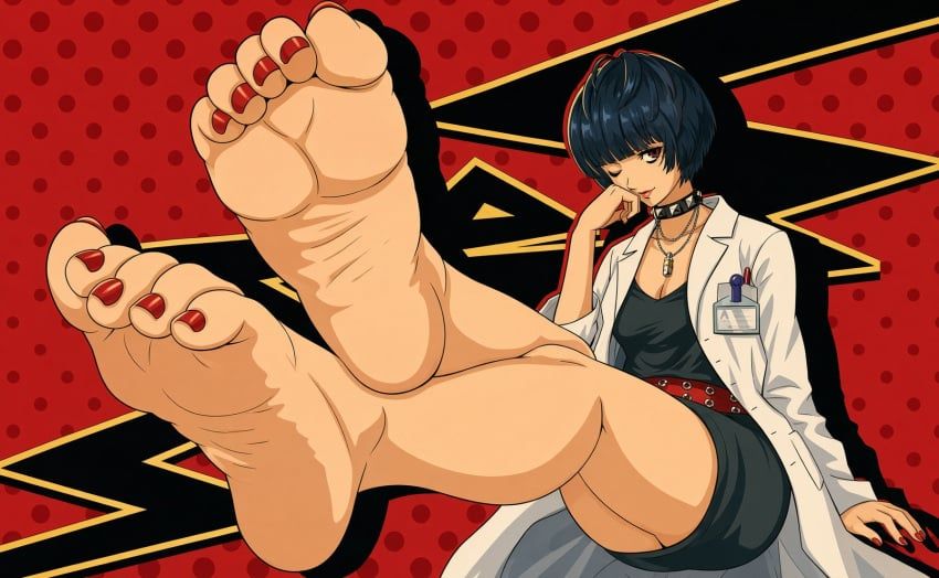 tae_takemi, persona, persona_5, rodeai, 1girl