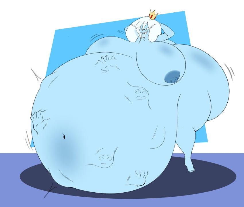 ice_queen_(adventure_time), adventure_time, kbeezy52, 1girls, ass