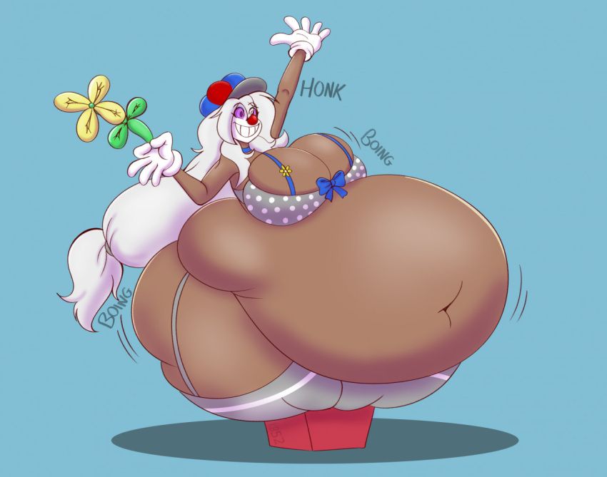 kbeezy52, kennmatsuru, 1girls, ass, balloon