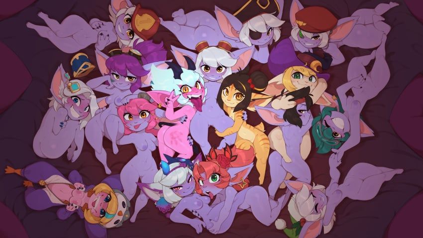 bewitching_tristana, buccaneer_tristana, dragon_trainer_tristana, earnest_elf_tristana, faerie_court_tristana