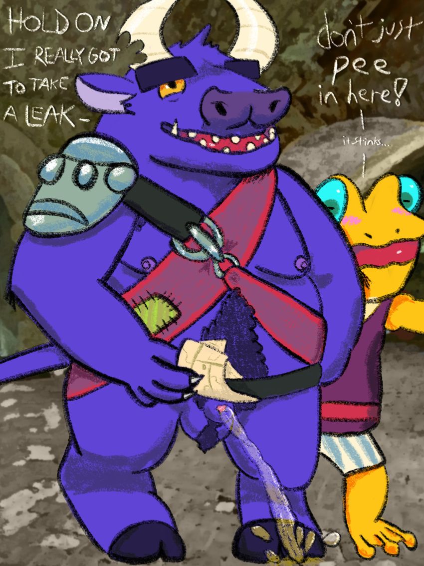 killigan, rhumba_(artist), amphibian, anthro, anthro_only