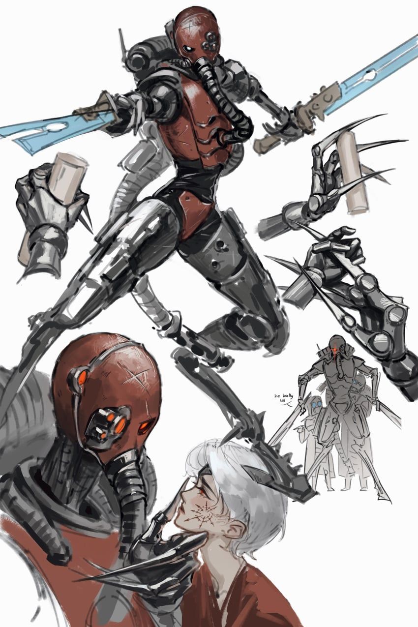 adeptus_mechanicus, chaos_(warhammer), sicarian_ruststalker, skitarii, warhammer_(franchise)