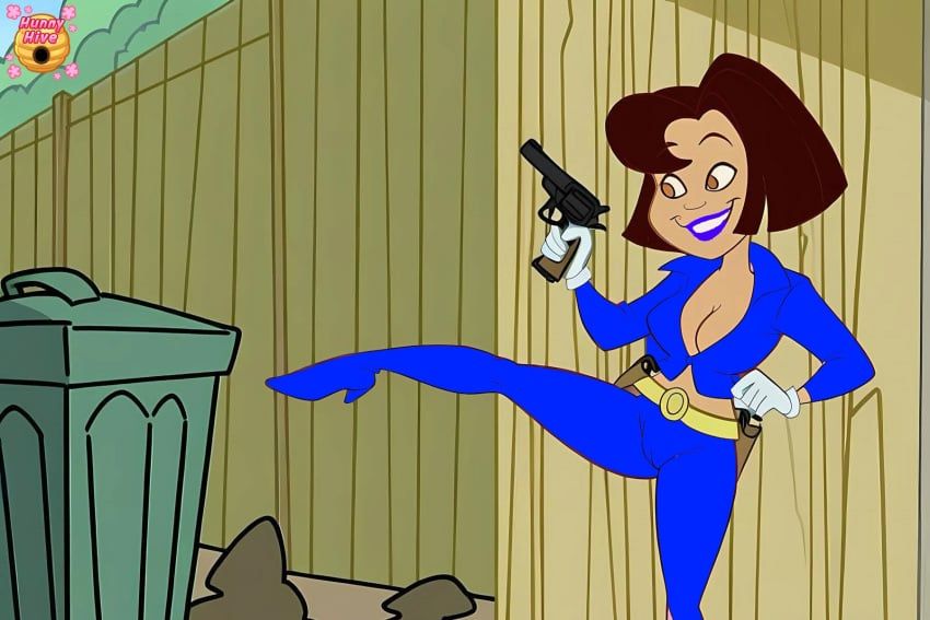 trudy_proud, disney, disney_channel, the_proud_family, hunnyhive(artist)