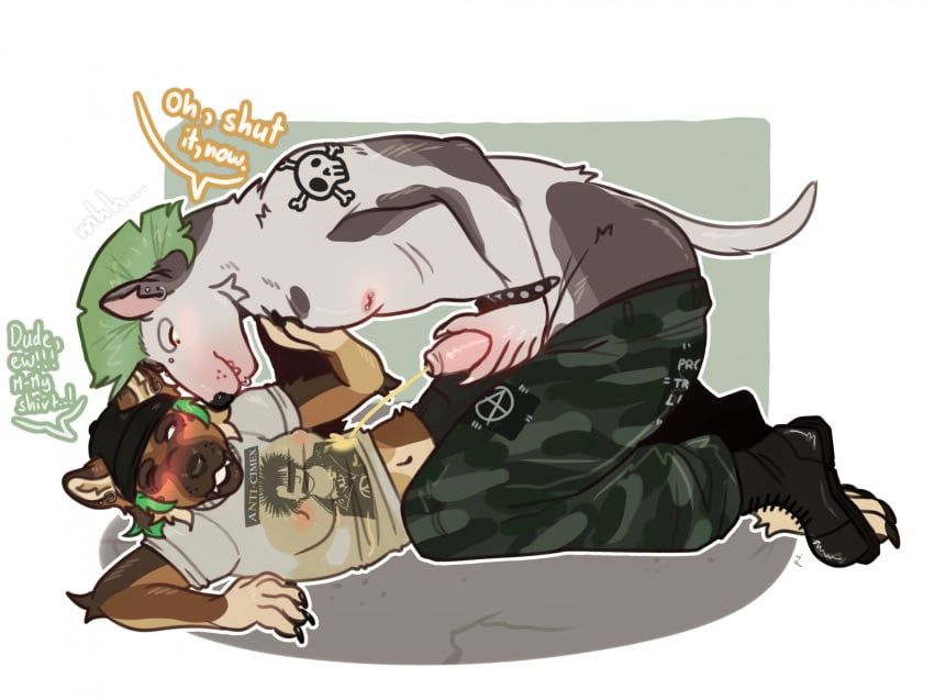 kennedy_(punkt.punkk), punkt.punkk, anthro, anthro_on_anthro, arm_tattoo