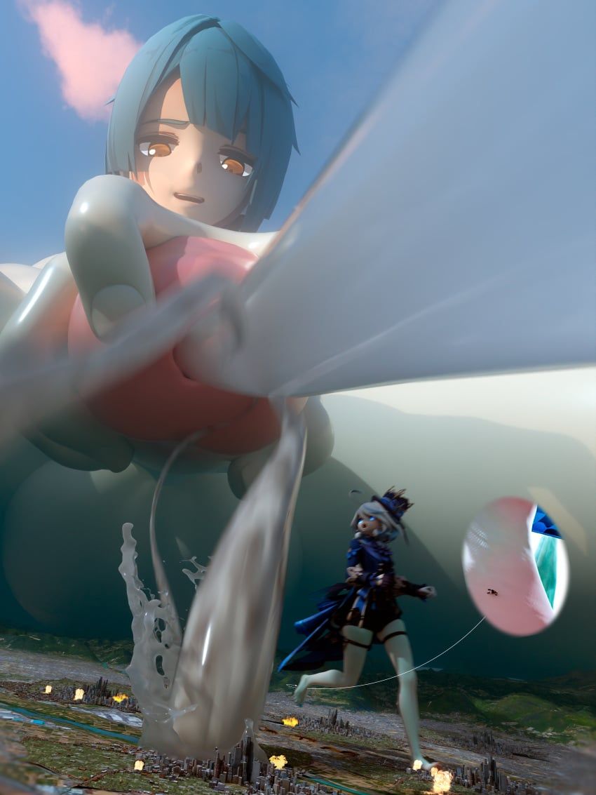 bennett_(genshin_impact), furina_(genshin_impact), xingqiu_(genshin_impact), genshin_impact, krechie