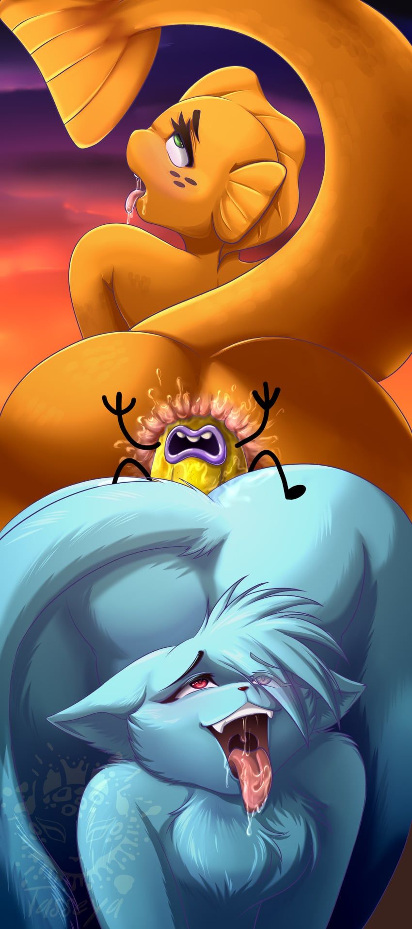 banana_joe, darwin_watterson, gumball_watterson, cartoon_network, the_amazing_world_of_gumball