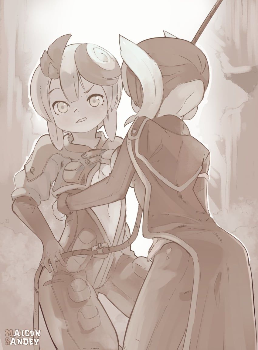 ozen, tepaste, made_in_abyss, maiconsandey, 2girls