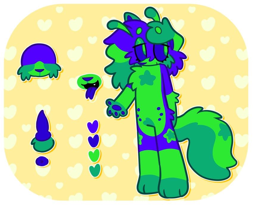 furrysauce, abstract_background, animal_genitalia, animal_penis, antennae_(anatomy)