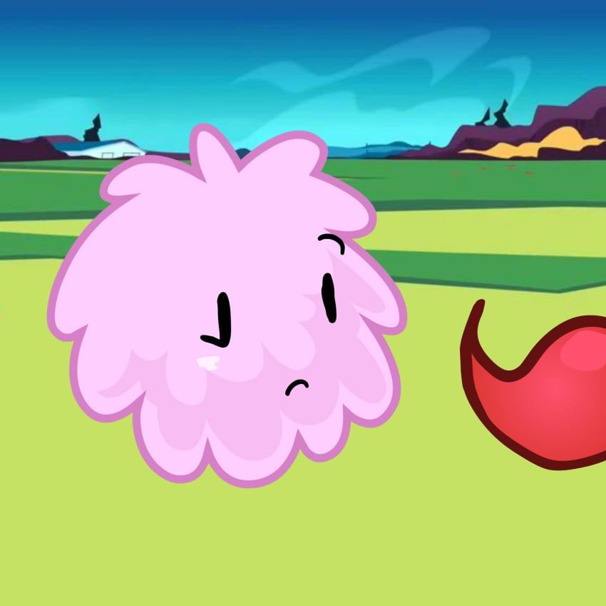 fries_(bfdi), puffball_(bfdi), battle_for_dream_island, bfdi, jacknjellify