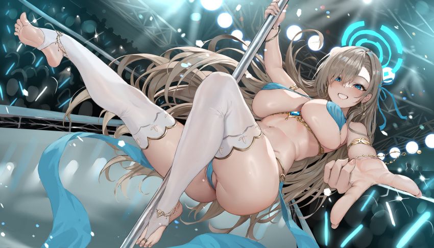 asuna_(blue_archive), blue_archive, otakueden1995, alternate_costume, armlet
