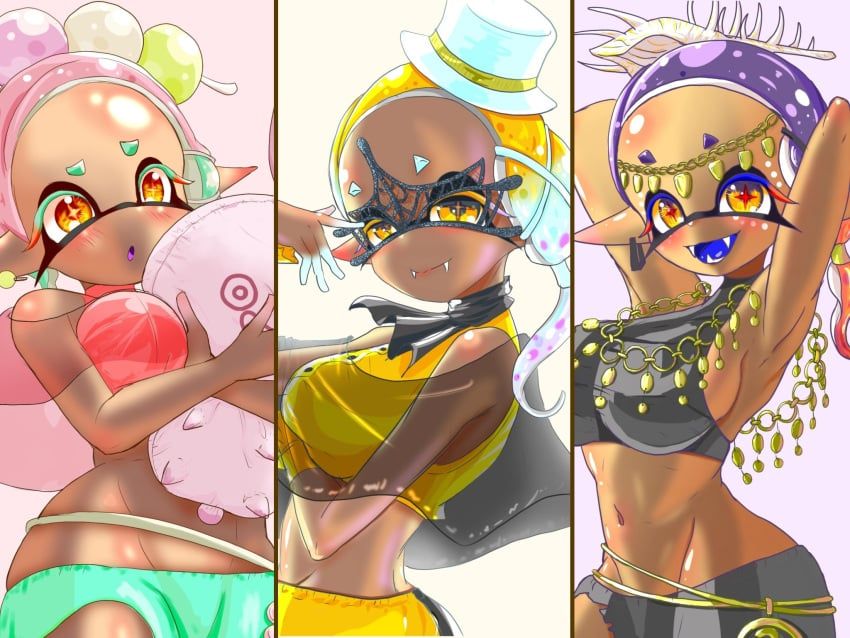 frye_(frostyfest), frye_(splatoon), frye_(splatoween), frye_(springfest), frye_onaga