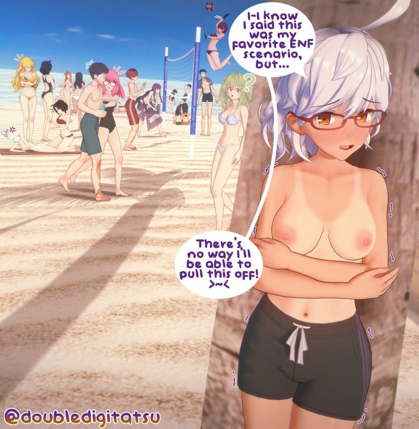 bazett_fraga_mcremitz, blake_belladonna, cu_chulainn_(fate), digit_(doubledigit64), ema_skye