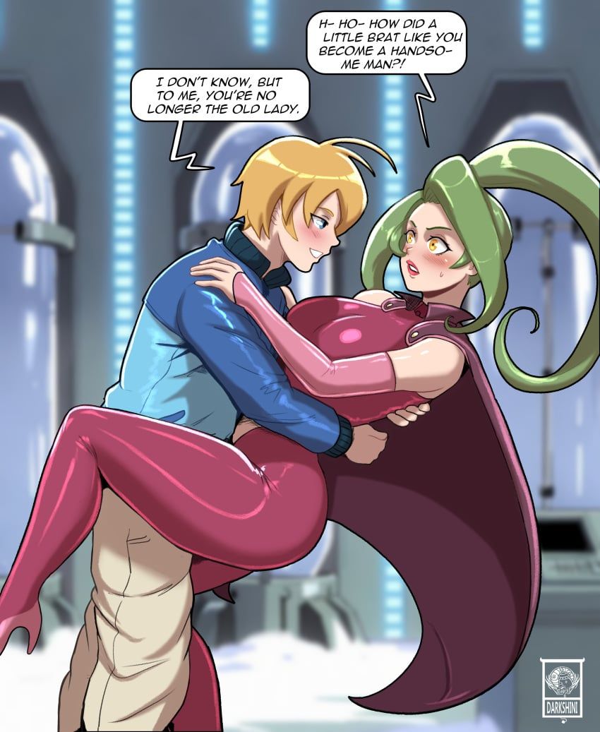 rex_owen, ursula_(dinosaur_king), dinosaur_king, darkshini, 1boy