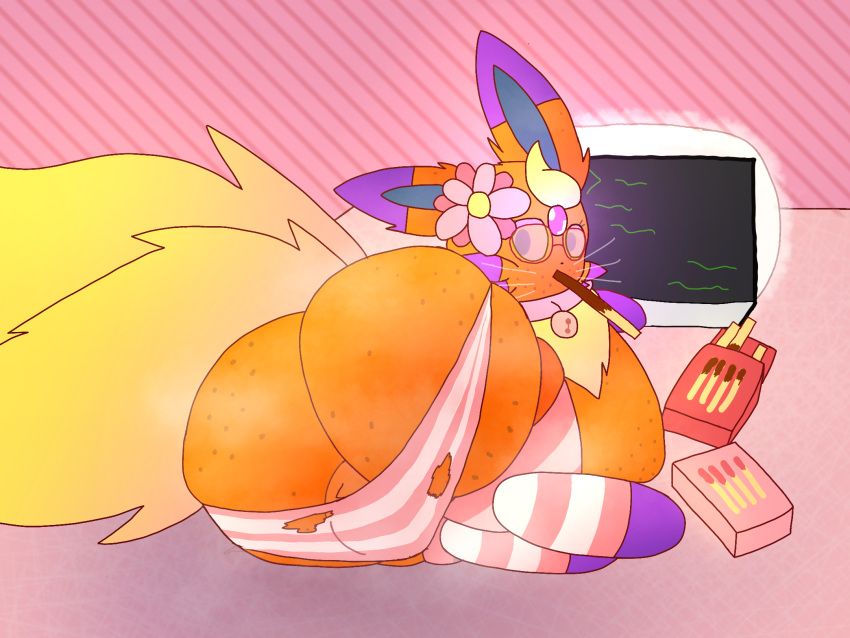 eeveelution, espeon, fan_character, flareon, flarespeon
