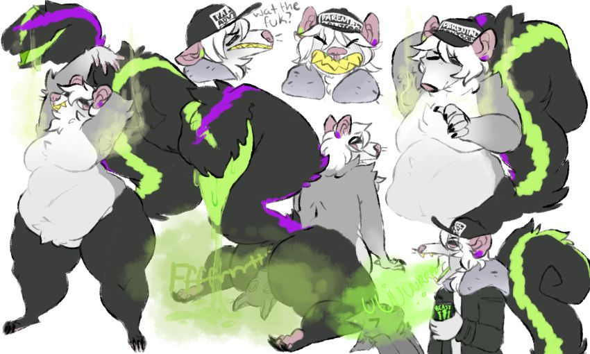 anonymous, anthro, armpits, ass, bodily_fluids