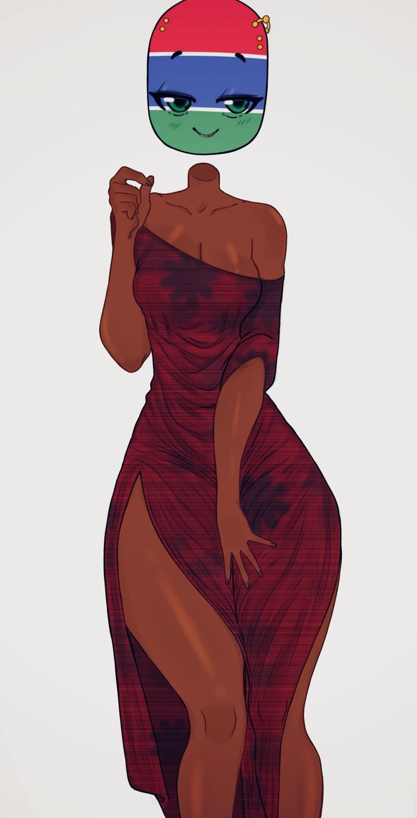 the_gambia_(countryhumans), countryhumans, countryhumans_girl, flawsy, 1girls