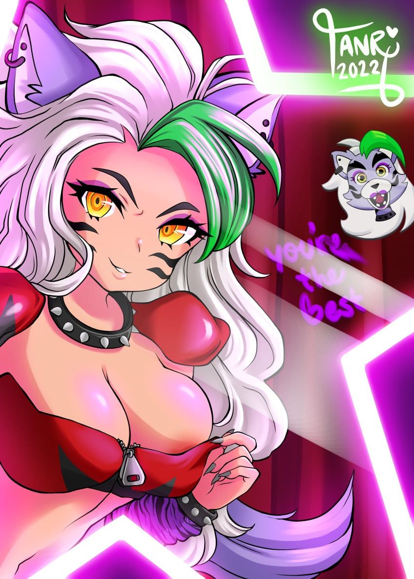 roxanne_wolf_(fnaf), five_nights_at_freddy's, five_nights_at_freddy's:_security_breach, ashynyuu, big_breasts