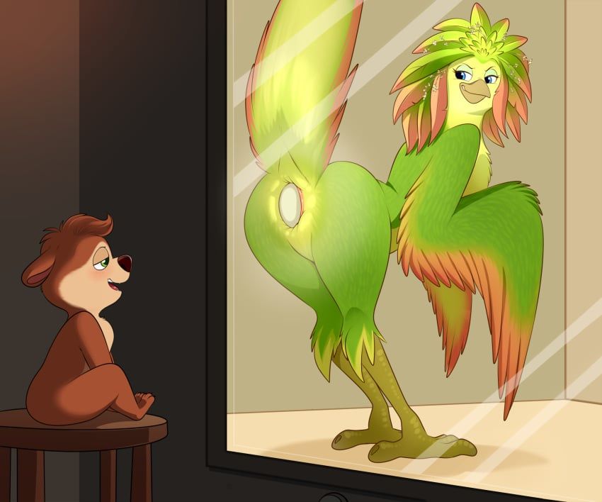 ivy_(swapped), ollie_(swapped), pheasant_on_the_glass, netflix, skydance_animation