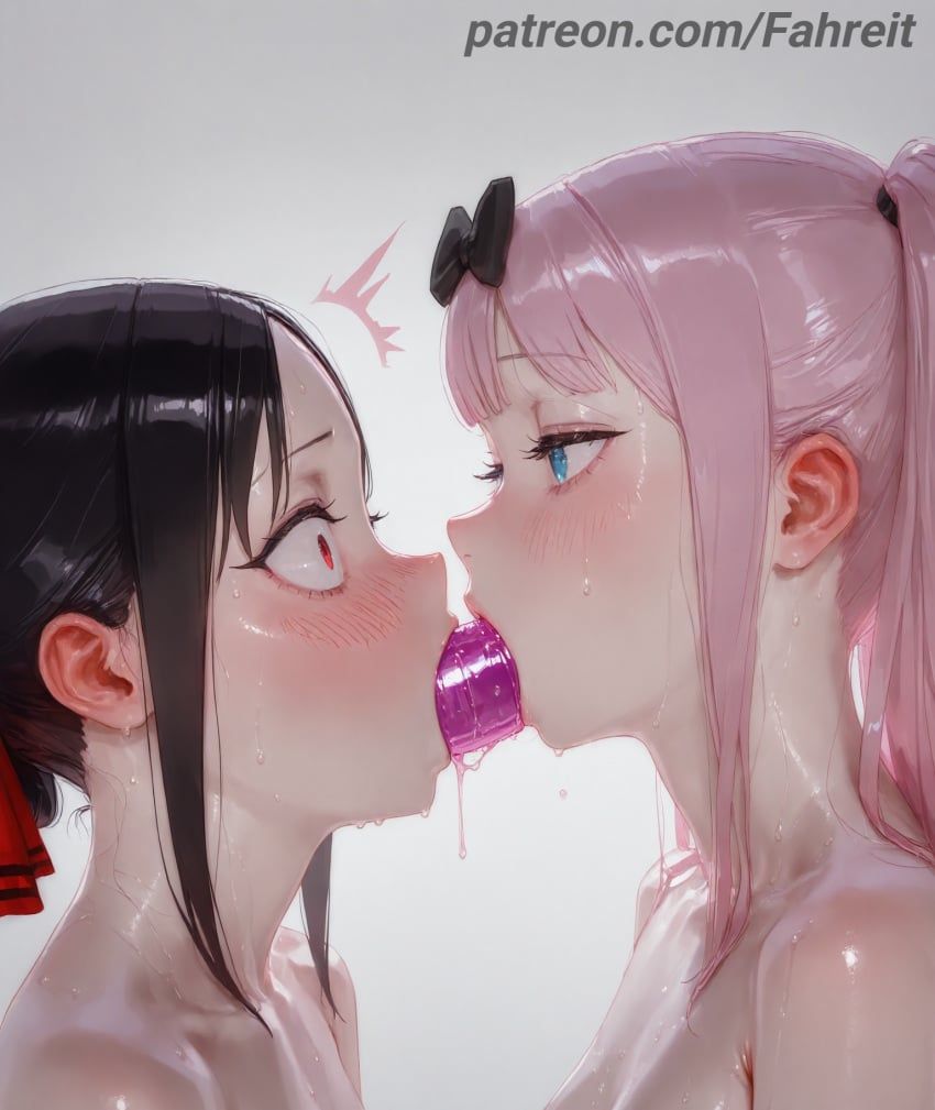 fujiwara_chika, shinomiya_kaguya, kaguya-sama_wa_kokurasetai_~tensai-tachi_no_renai_zunousen~, patreon, fahreit