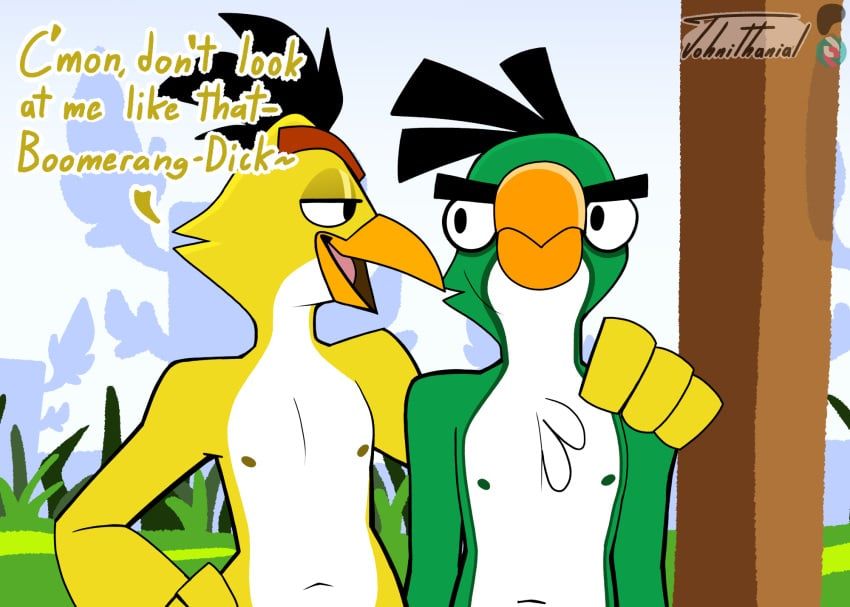 chuck_(angry_birds), hal_(angry_birds), angry_birds, rovio, rovio_entertainment