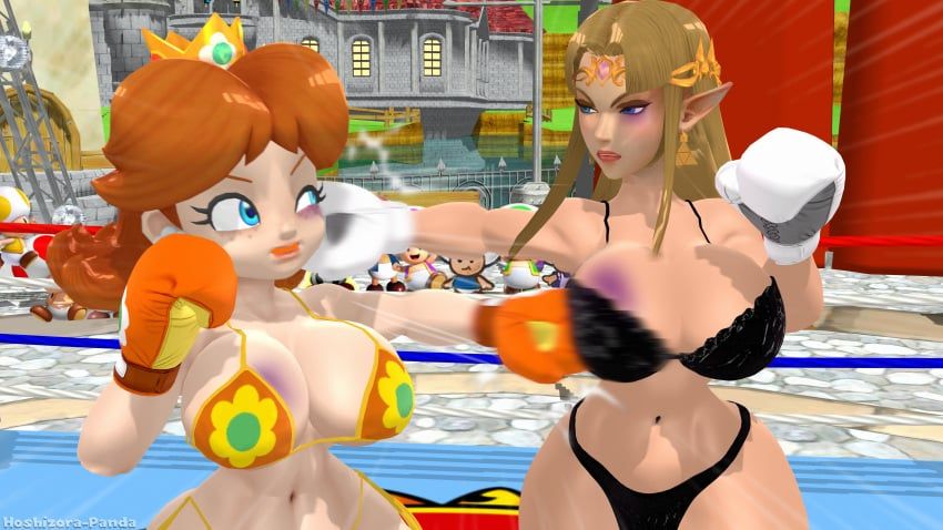 princess_daisy, princess_zelda, zelda_(a_link_between_worlds), mario_(series), nintendo