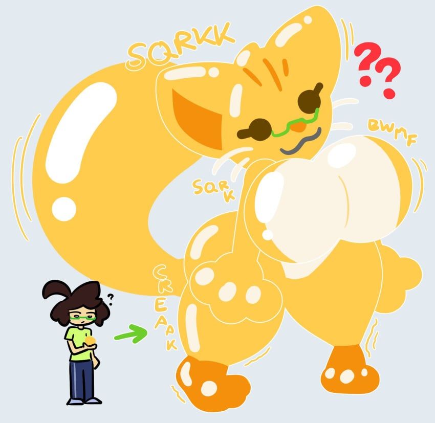 emoji_(race), emoji_cat, flowsynchronomy, balloon_transformation, breast_expansion