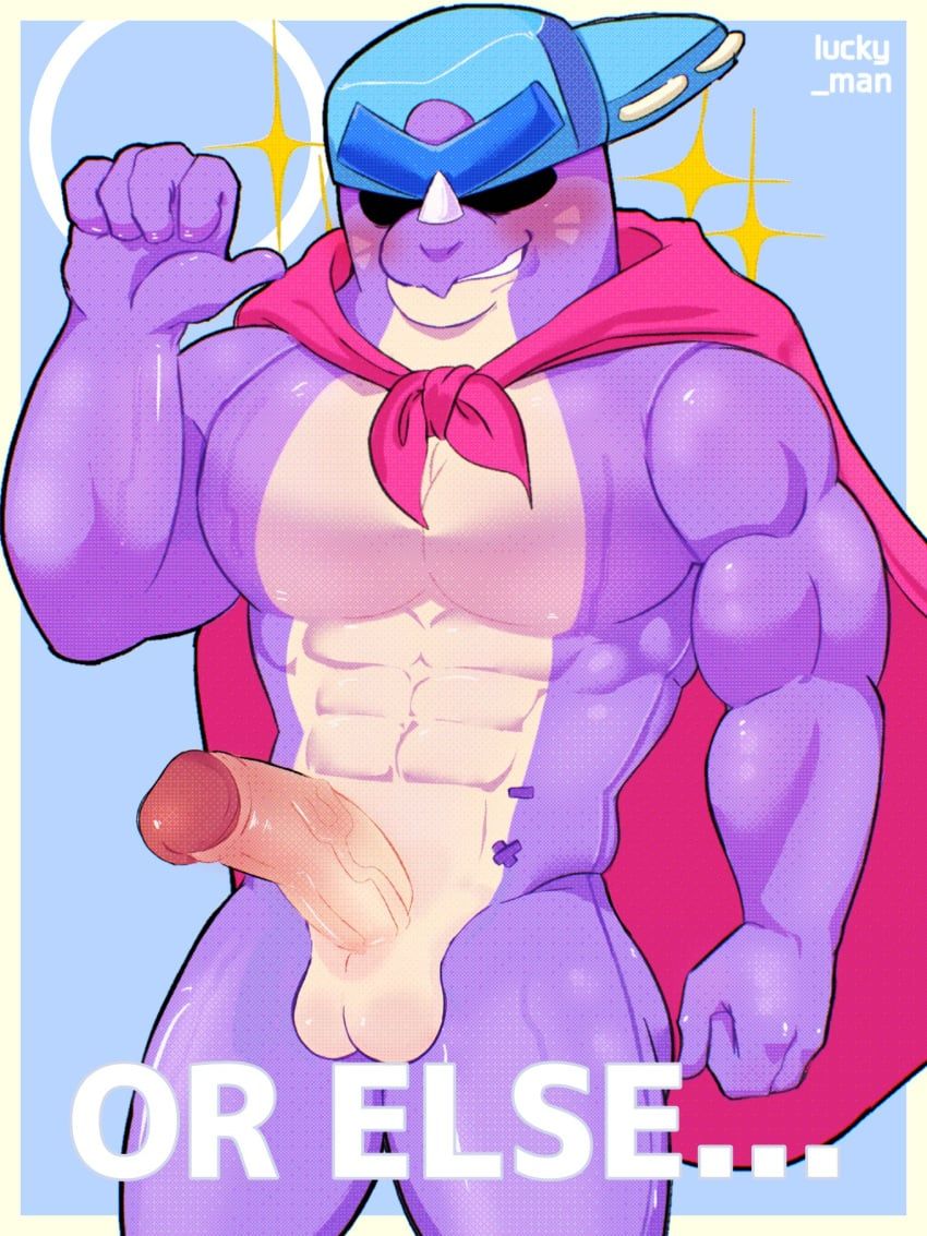 pierce_(brawl_stars), brawl_stars, lucky_man, abs, balls