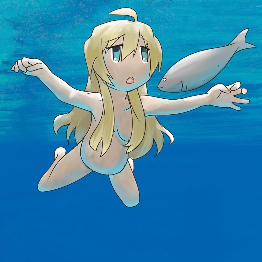 yuuri_(shoujo_shuumatsu_ryokou), nevermind, nirvana_(band), shoujo_shuumatsu_ryokou, holeecrab