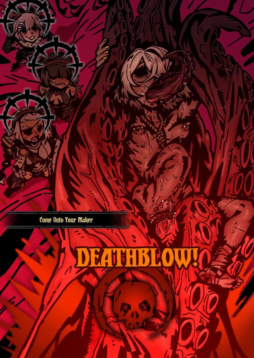 eylin_eyla_(ebonyxh), heart_of_darkness_(darkest_dungeon), jester_(darkest_dungeon), man_at_arms_(darkest_dungeon), occultist_(darkest_dungeon)