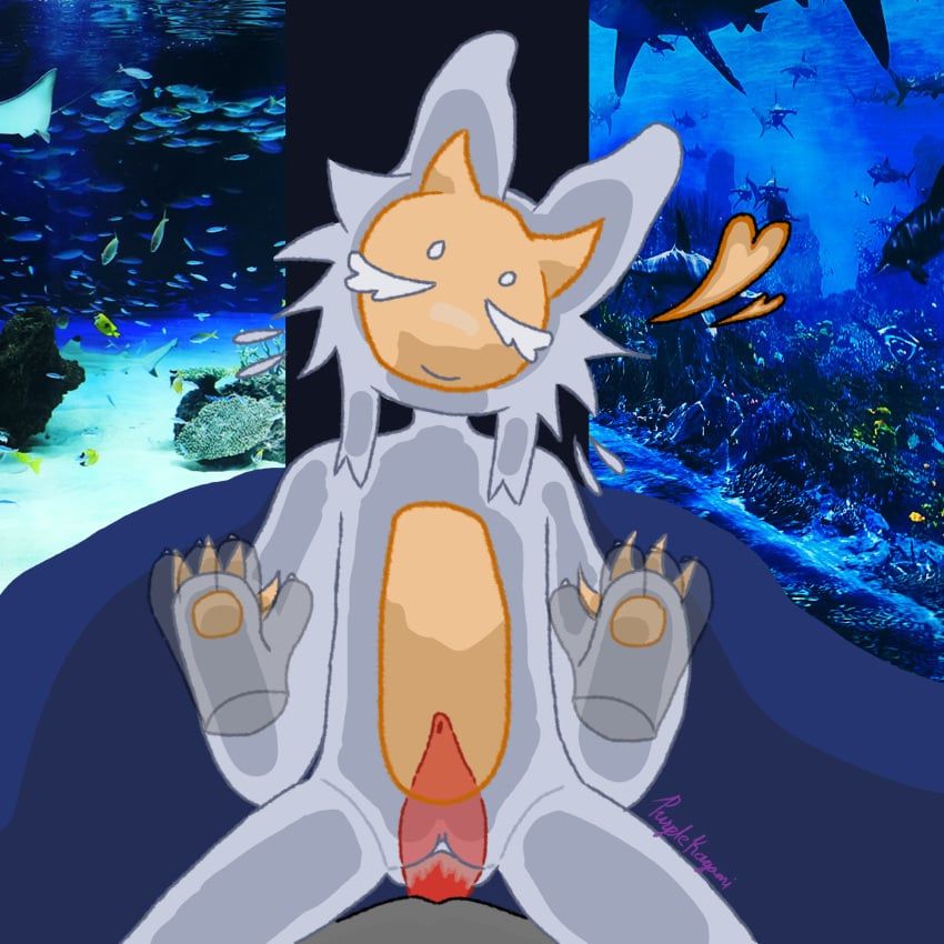 sea_angel, anthro, aquarium, aquatic, aquatic_gastropod