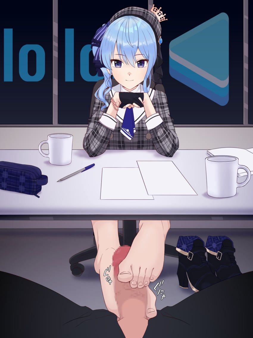 hoshimachi_suisei, hololive, hololive_gen_0, hololive_japan, paingoro
