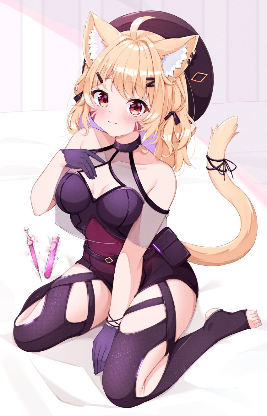 squchan_(vtuber), vyugen, franek89, ahoge, animal_ear_fluff