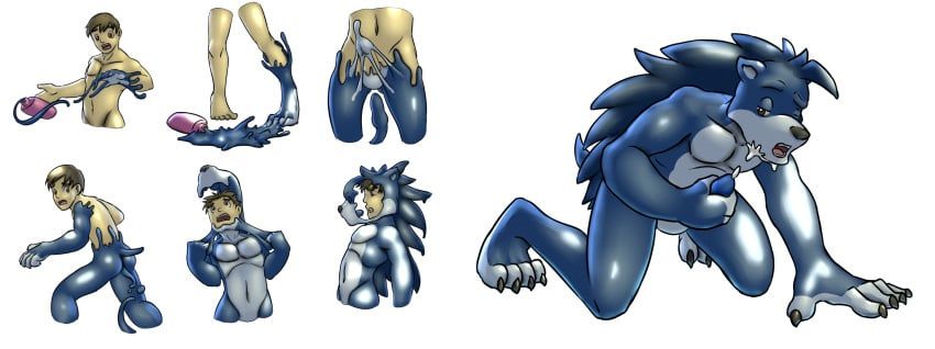 zing_(character), rei98, 4_toes, 5_toes, after_transformation