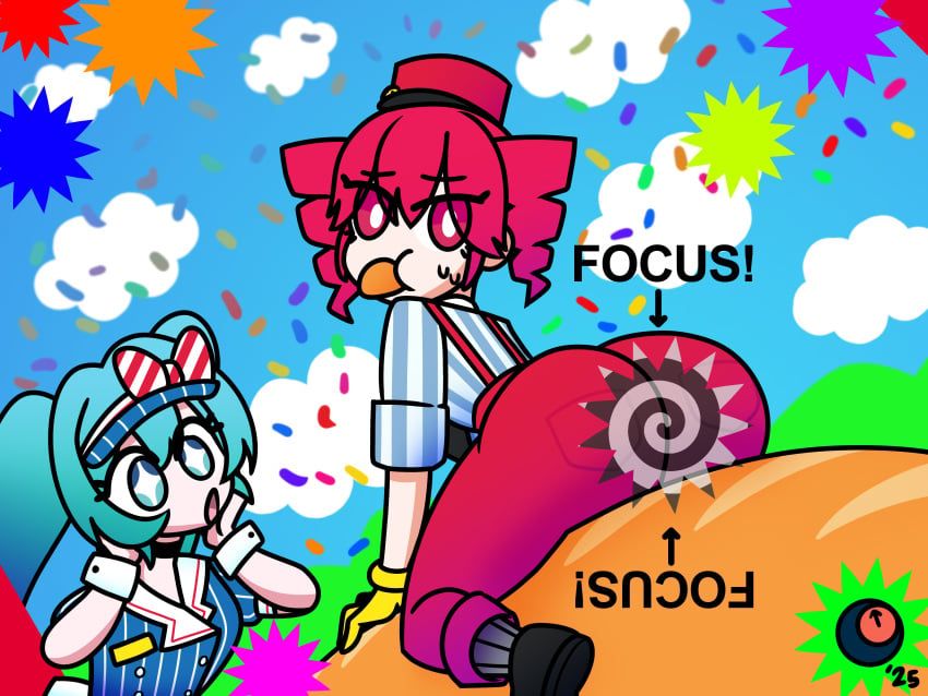 hatsune_miku, kasane_teto, kasane_teto_(sv), mesmerizer_miku, mesmerizer_teto