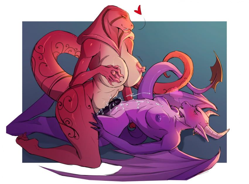 madame_valentine, mythology, anthro, arched_back, big_breasts