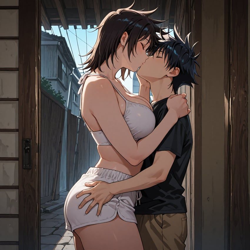 fushiguro_megumi, mama_fushiguro, jujutsu_kaisen, echoanomaly, age_difference