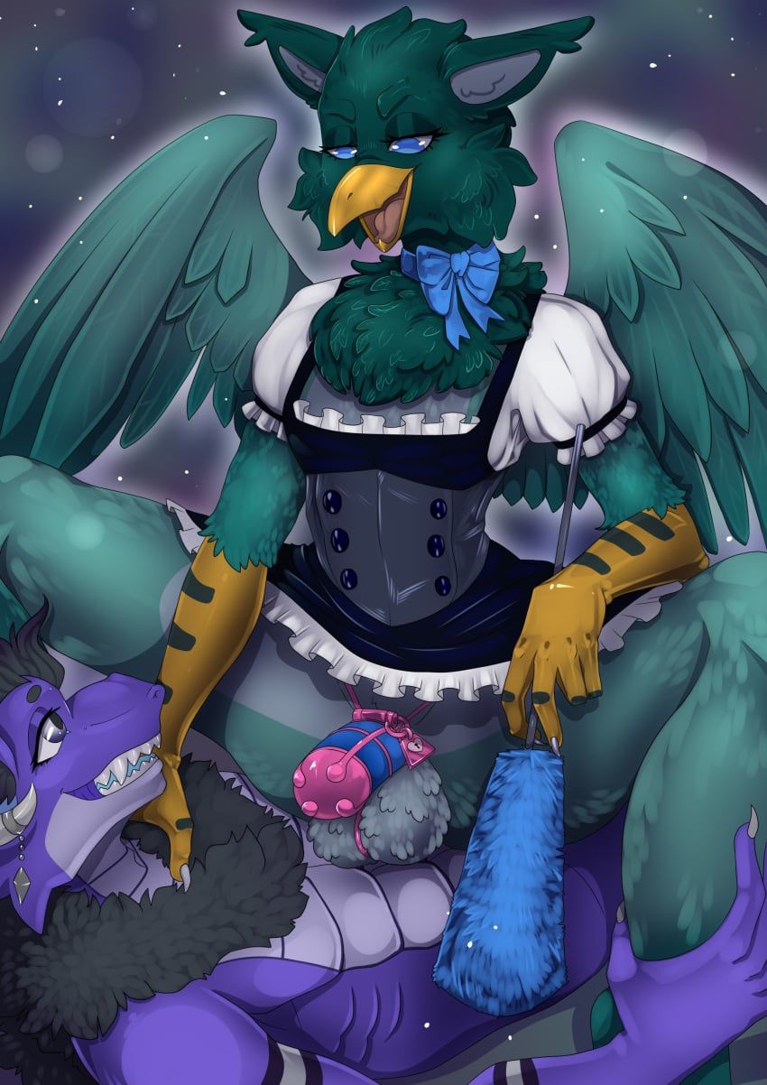 mythology, balberit, anthro, avian, balls