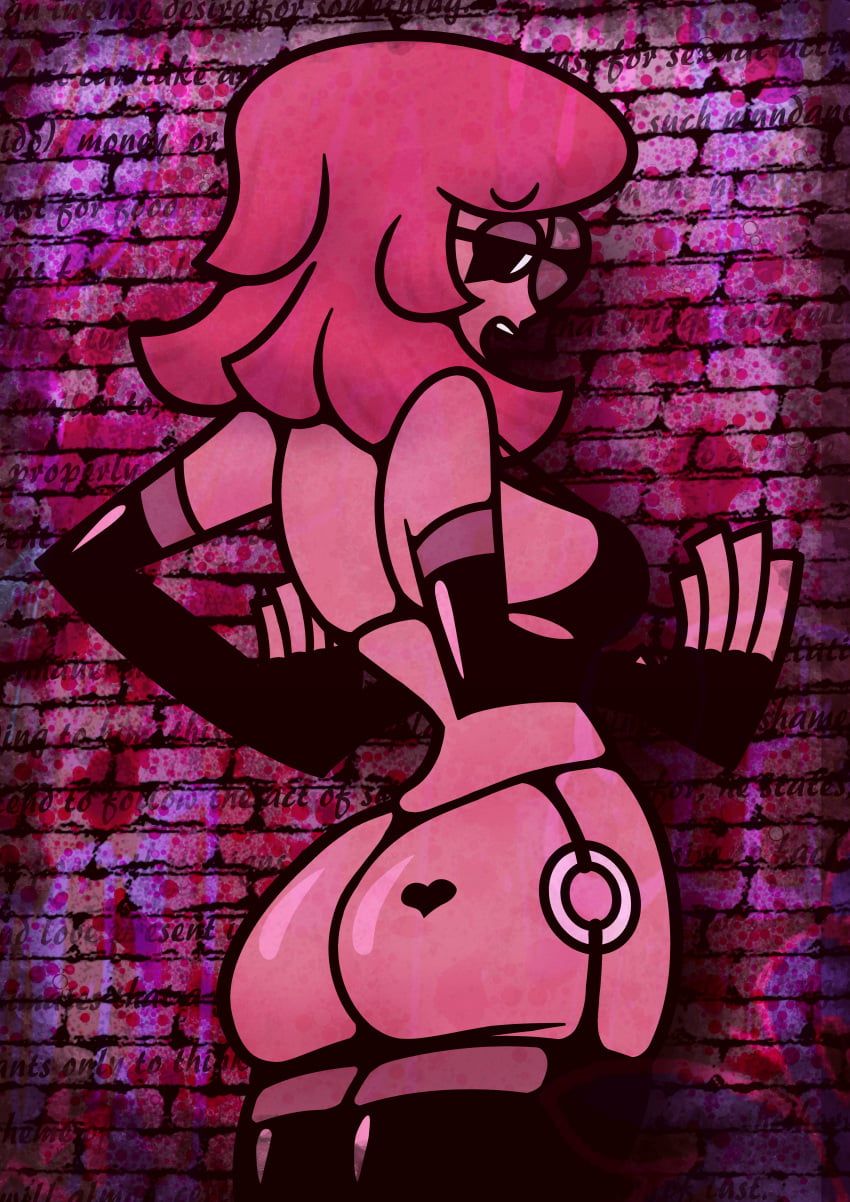 original_character, fokoroto, against_wall, ass, ass_focus