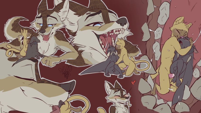 deke_(ittybittykittytittys), moses_(samur_shalem), sloppy_(sloppy), ittybittykittytittys, anthro